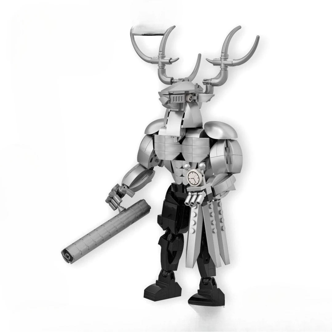 

Italian Brainrot Animal Tung Sahur Bricks Toy Tralalero Tralala Shark Building Block Figure Desk Toy for Children Best Gifts