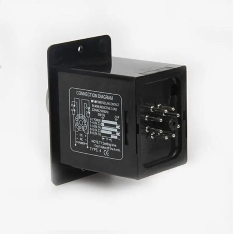 Power on delay timer time relay 10 seconds  panel installation AH2-Y
