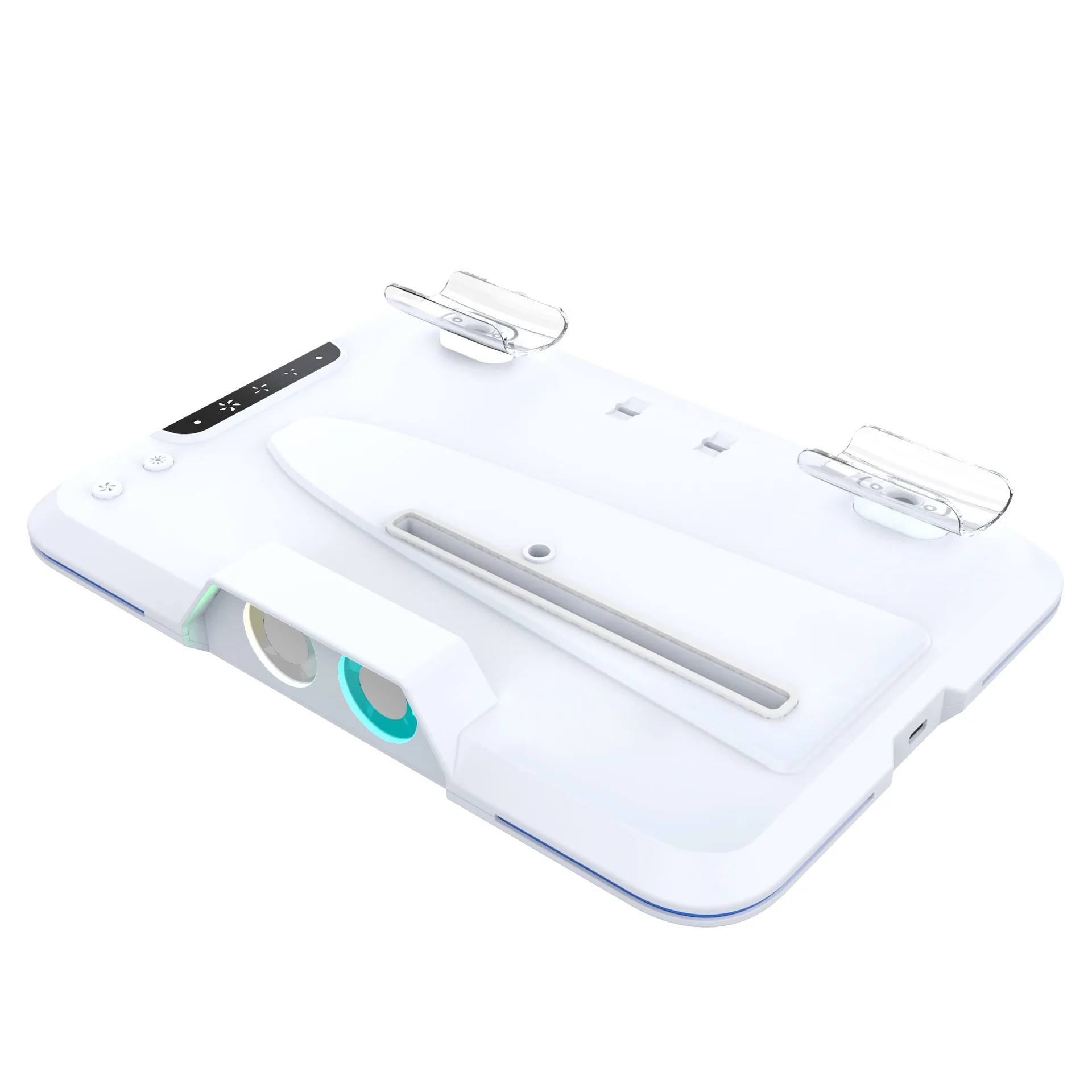 Dual Tipo-C Suporte de Auscultadores Magnético, Ventilador, Luz RGB, Suporte de carregamento, PS4 Controller Base, PS4 Slim, Novo