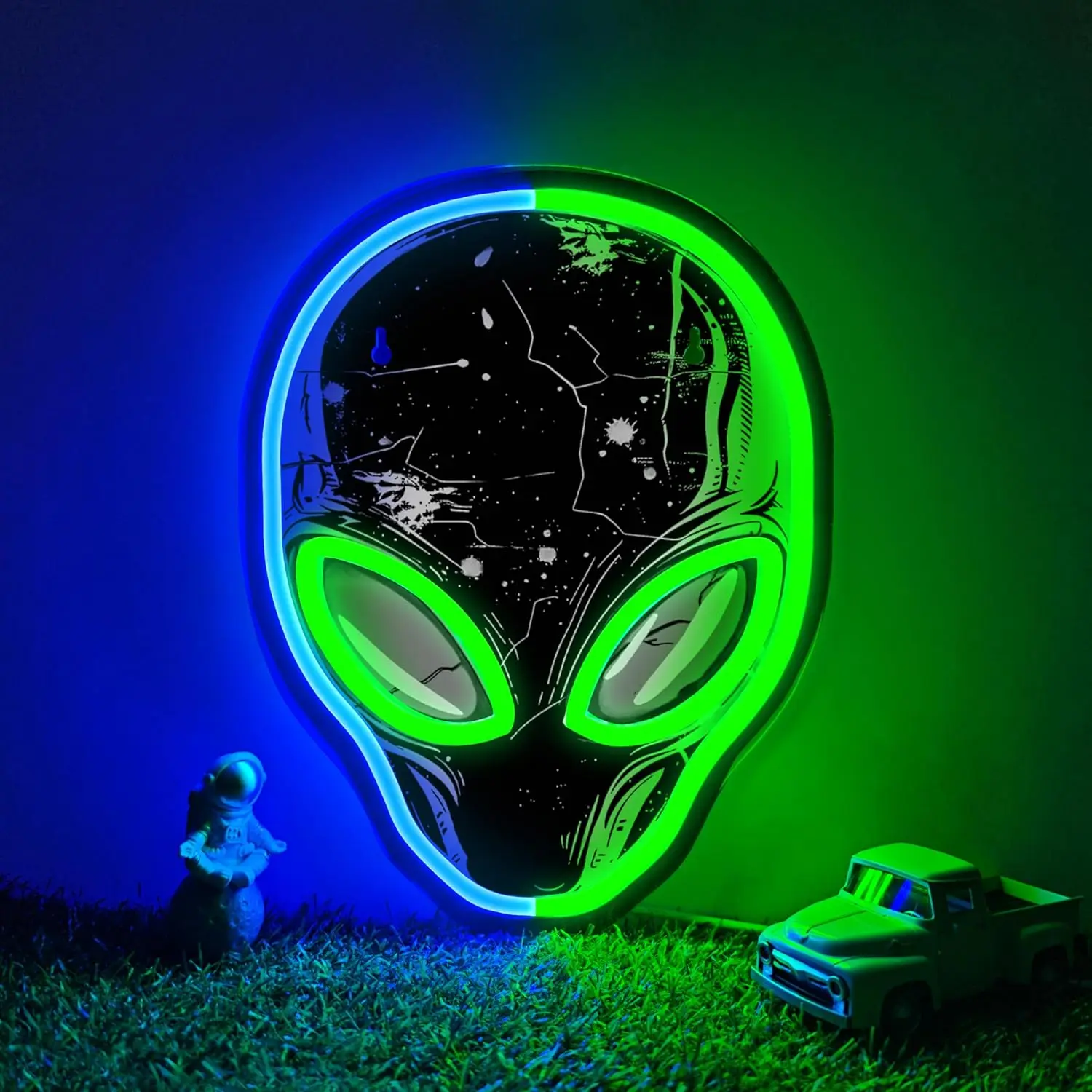 

Alien Neon Sign USB Powered Led Light for Party Kids Room Bar Gaming Room Bedroom Decoration Birthday Gifts Art Wall Light
