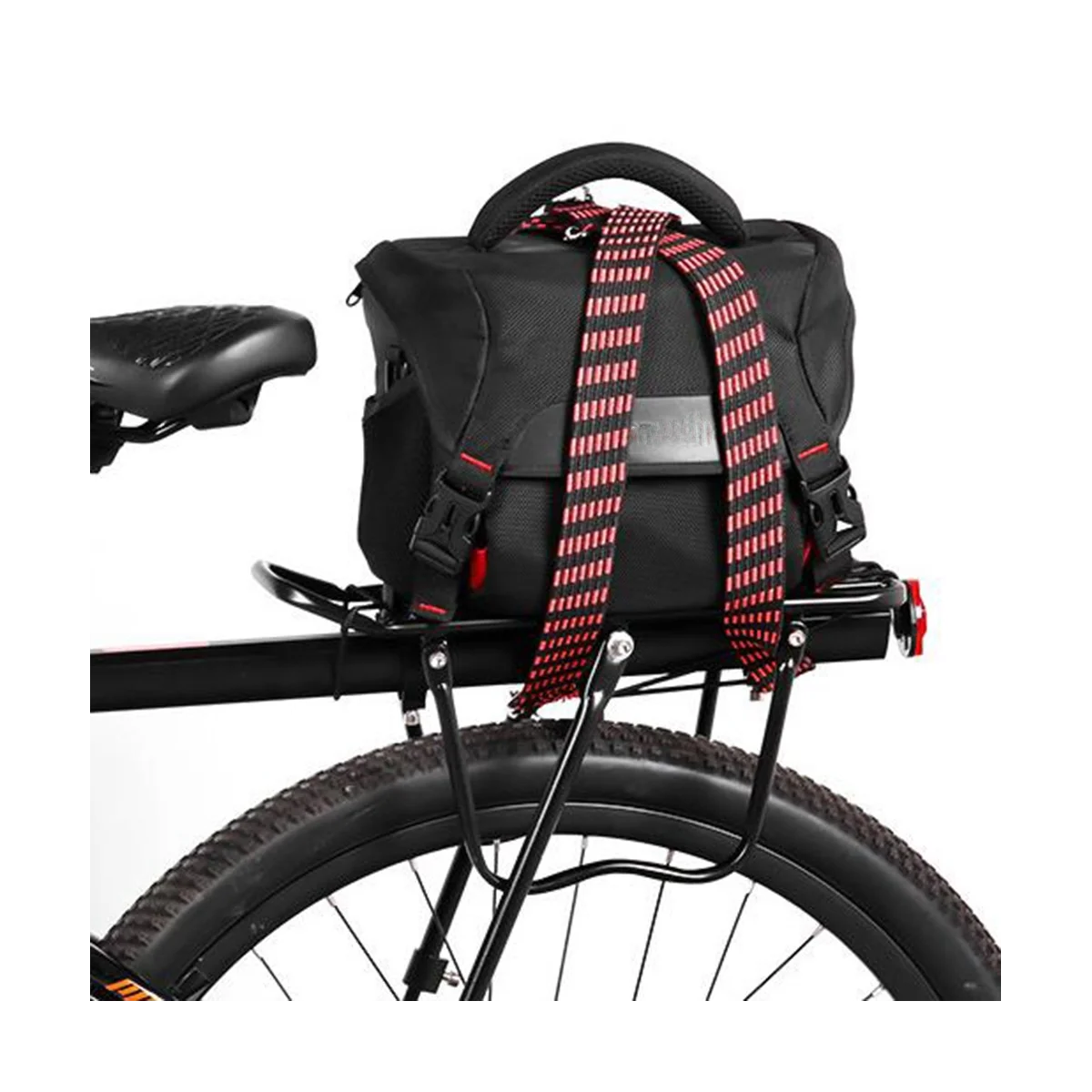 Bicycle Adjustable Luggage Rope Electric Motorcycle Elastic Binding Belt Trunk Elastic Binding Cargo Rubber Band Rope