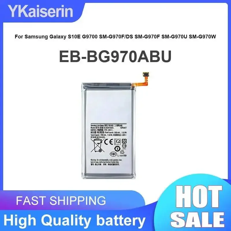 3100mAh Mobile Phone Battery High Performance EB-BG970ABU For Samsung Galaxy S10e SM‑G9700 9708 970F 970N 970U 970U1