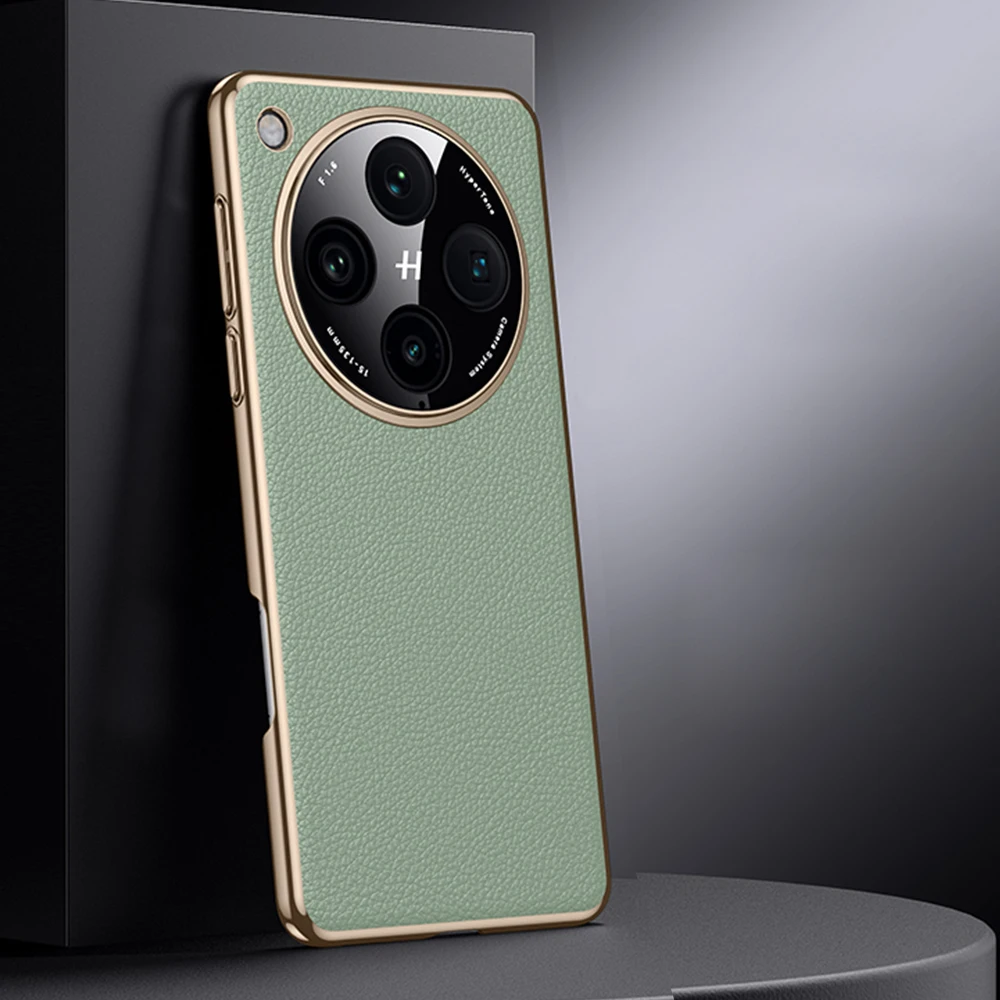 

Чехол-бампер для телефона с покрытием для OPPO Reno 13 Find X8 Pro 5G, полная защита, противоударный кожаный чехол на заднюю панель