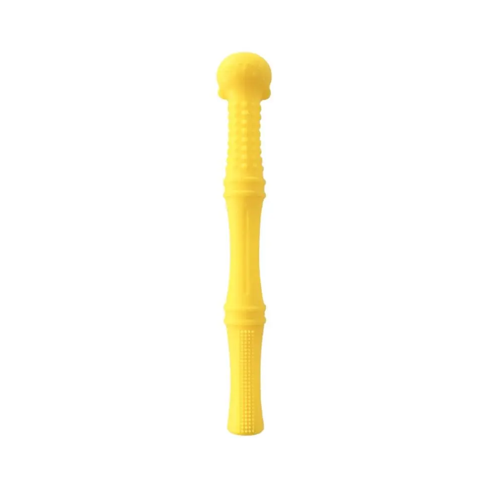 Mordedor de silicona de alta calidad para bebé, molares suaves de calidad alimentaria, no tóxicos, sin deformación, juguetes para masticar