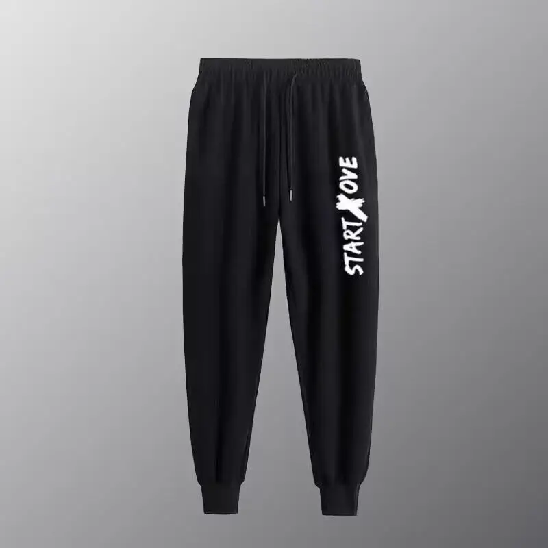 

2025 Autumn Long sleeve Sweatshirts Men's hoodie Sets Polyester Man Gym tops Outfit Student pullover + Long Pants two-piece sets