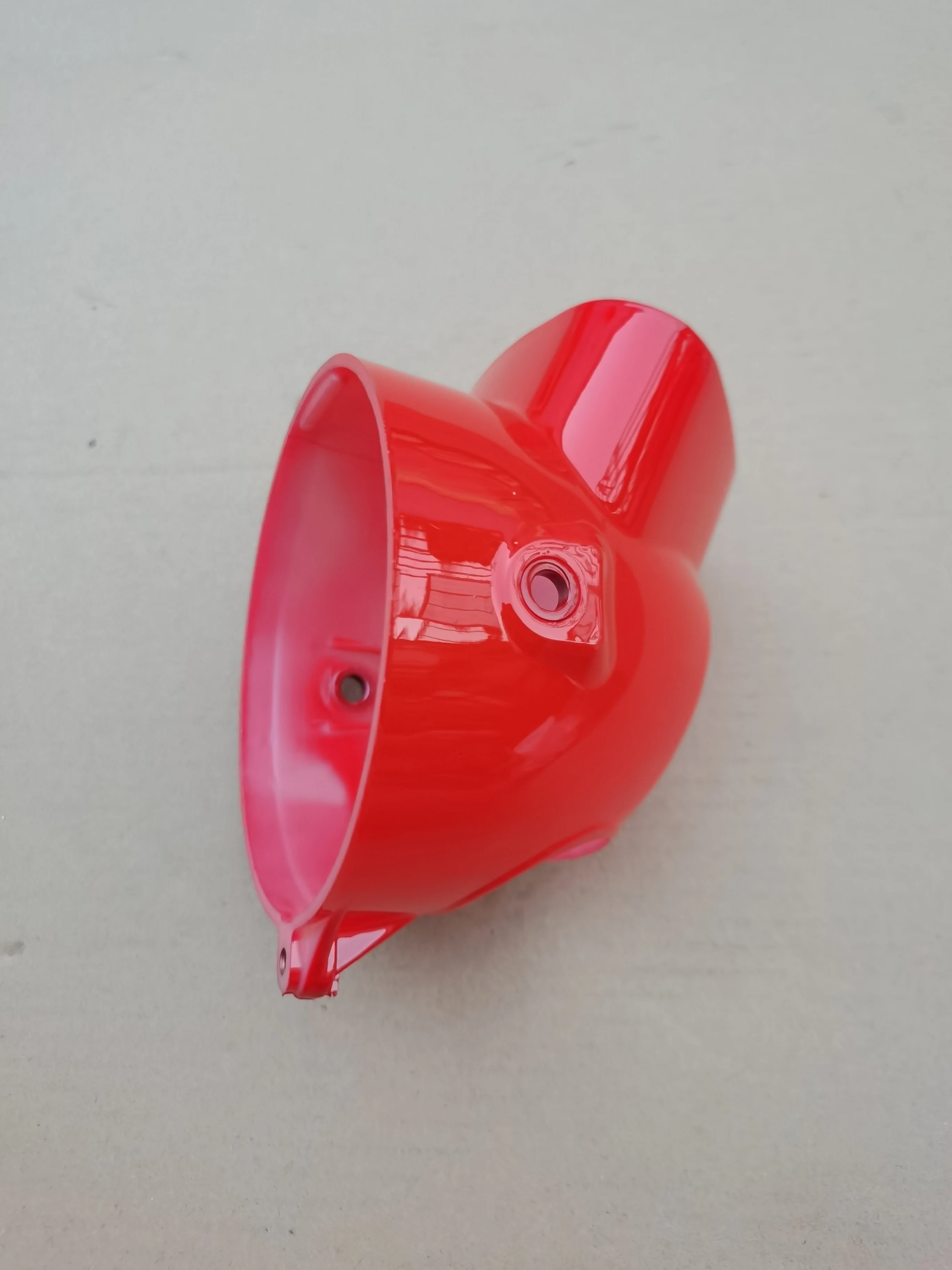 Motorcycle  headlight Headlamp Bucket Red Plastic Housing For Honda DAX CT70 ST50 70 Charly JC70