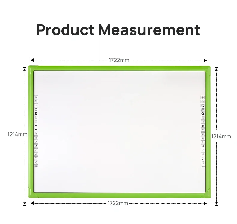 Riotouch 20 نقطة IR اللمس السبورة الرقمية OEM تصميم لوحات تفاعلية مع برنامج مجاني السبورة التفاعلية الذكية