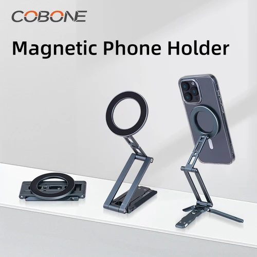 Cobone Soporte Magnético Para Trípode Para Teléfono Plegable