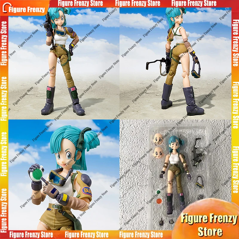 

Special Offer13.5cm Anime Dragon Ball Figures Bulma Goku Action Figure Movable PVC Collection Doll SHF Childhood Son Goku Figuri