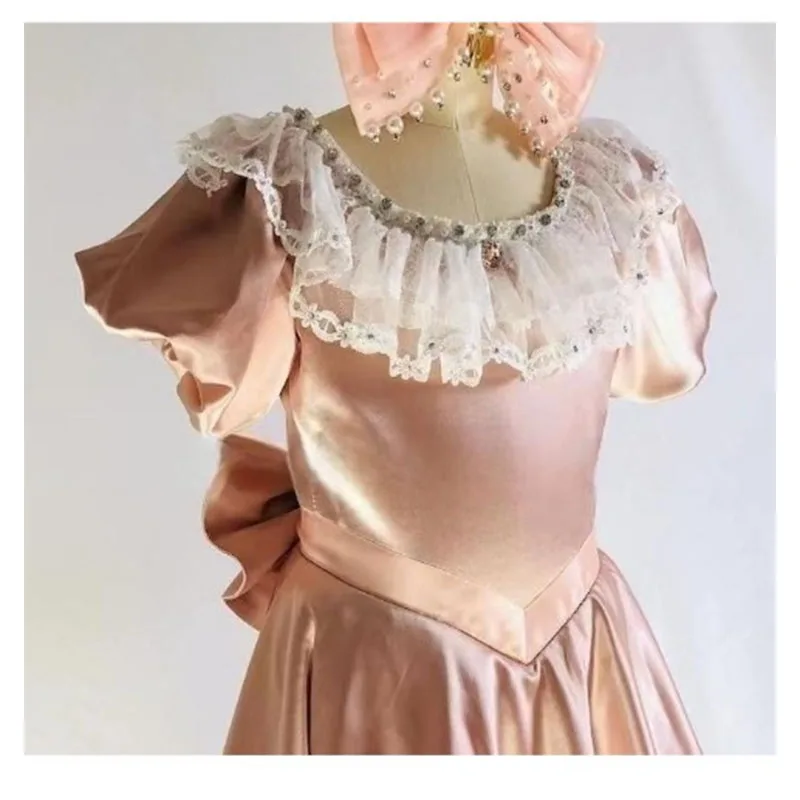 Professional Nutcracker Clara Ballet Party Dress Many Colors With Headwear,Customized Graduation Party Costume With Bow At Back