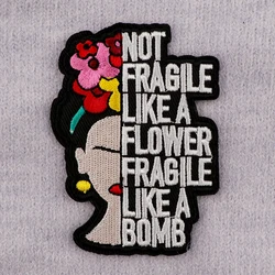 Feminism Embroidery Clothes Patch Backpack Badge Applique For Women Clothing Jackets Thermoadhesive Stickers Accessory