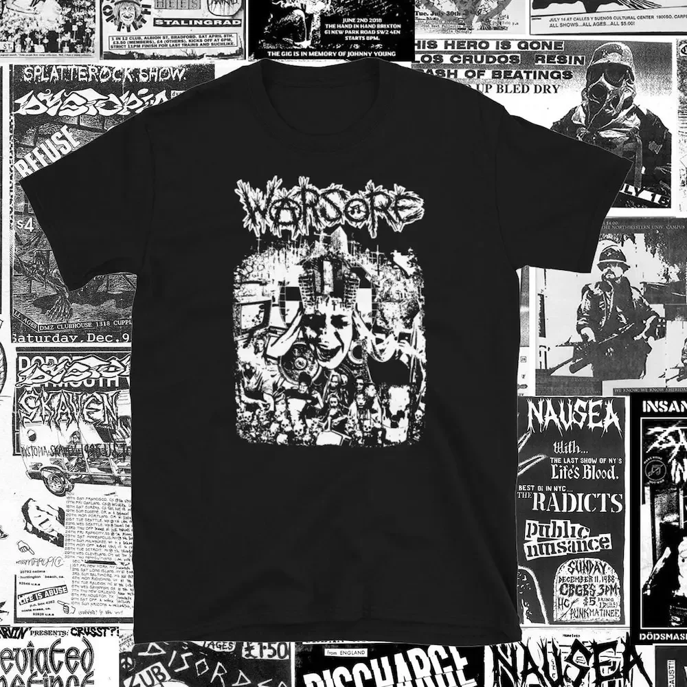 Warsore Short Sleeve Shirt Punk Crust Dbeat Hardcore