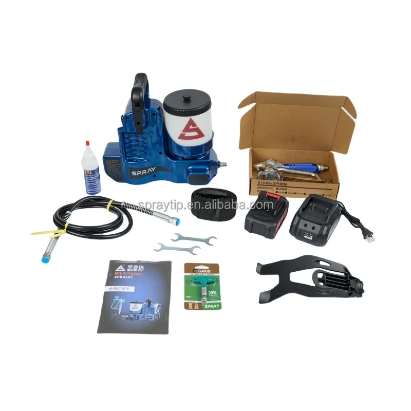 

HotHigh Voltage Cordless FastShot Airless Paint Sprayer Battery Powered Paint Sprayer
