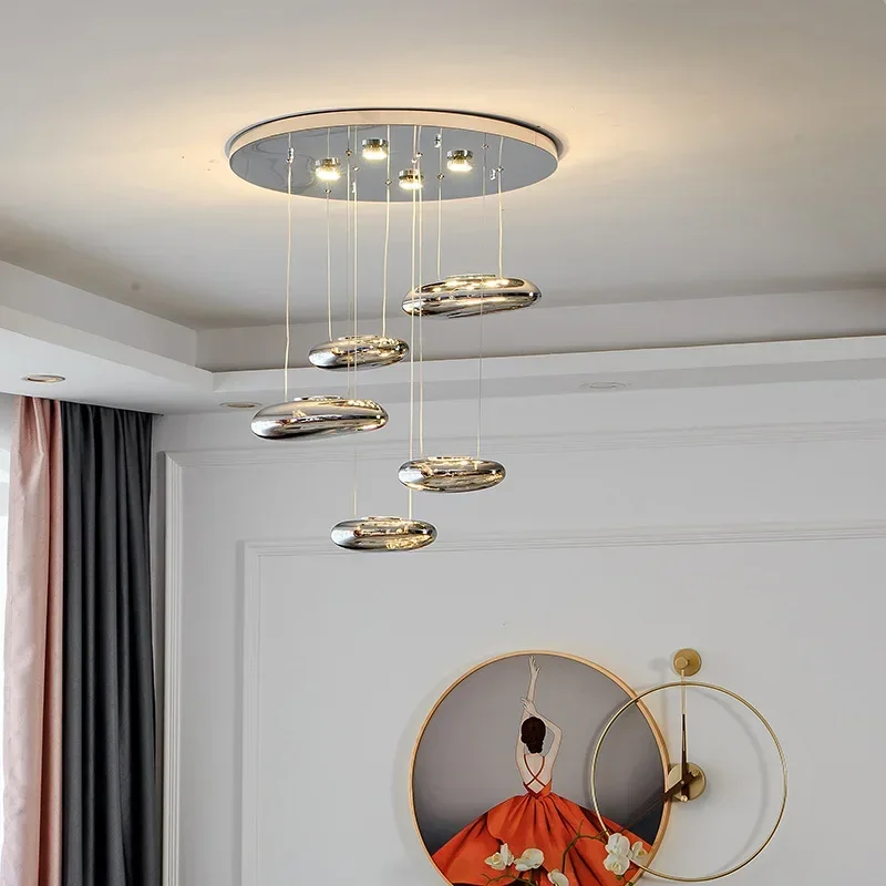 Italy Design Chandelier LED Mercury Collection Pendant Lamp Luxury Ceiling Hanging Suspension Lighting