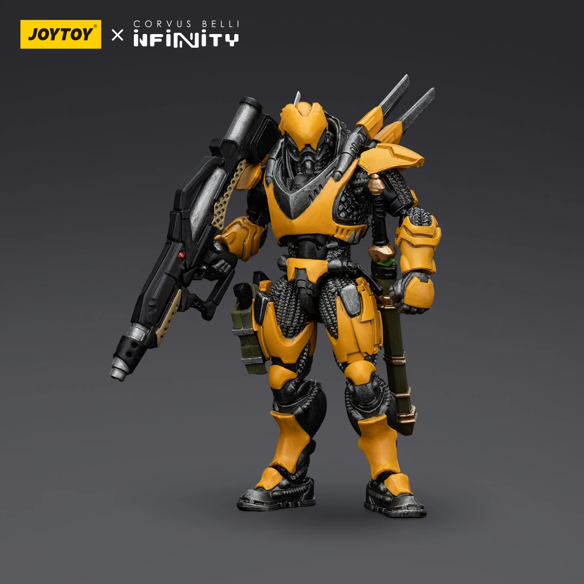 [Em estoque] JOYTOY Infinity 1/18 Action Figure Yu Jing shang Jilnvincible-3 Modelos de coleção