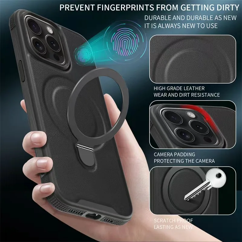 

Защитная Противоударная задняя крышка с полным покрытием для Ipone 15 Pro Max