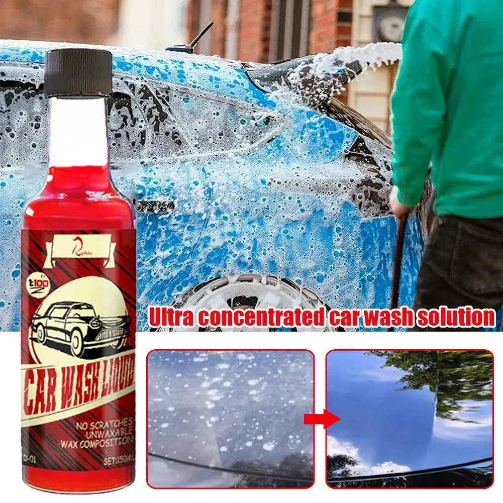 

High Foaming Car Wash Liquid Deep Cleaning Car Water Wax Varnish Nourishing Protection For Car Accessories Detailing Care