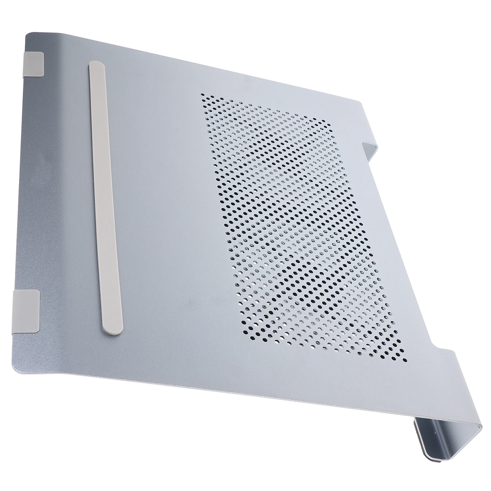 

Dual 12cm Fans RGB Light Laptop Cooler Stand Hollow Design Elevation Notebook Cooling Pad for Gaming Desktop
