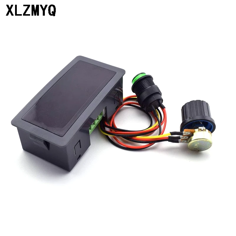 DC 6V 12V 24V PWM Motor Speed Controller Infinitely Variable Led Digital Display LED Motor Controller Speed Regulator