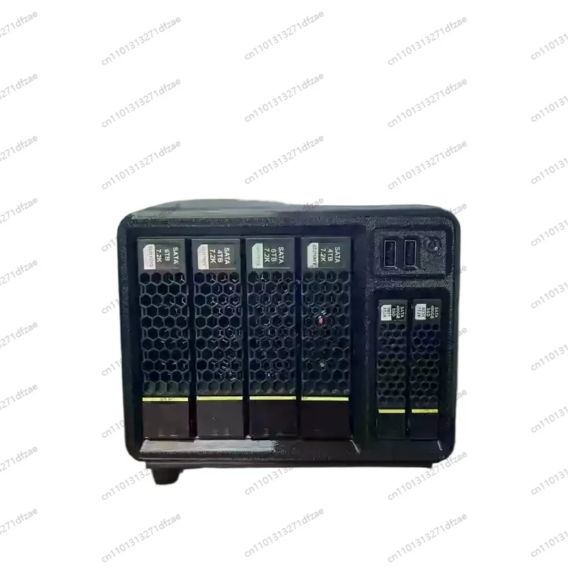

6-Disk NAS, Black Xunhui, Small Network Home Storage Case4 Disk Empty Chassis, No Backplane