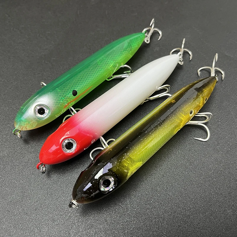 

26g 125mm Topwater Pencil Fishing Lure Super Spook Walking Artificial Bait Surface Floating for Seabass Pike Swimbait Equipment