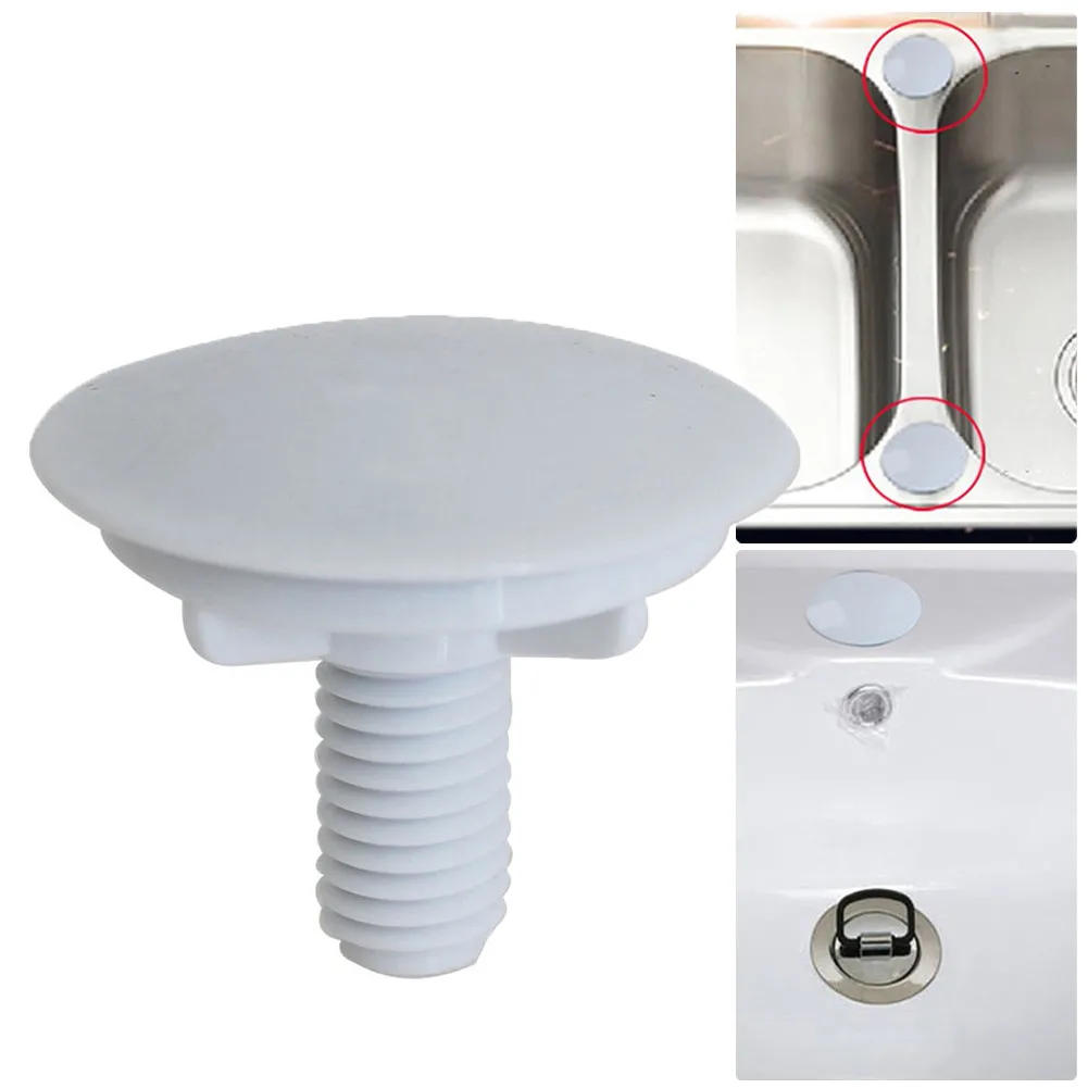 

Tap Hole Stopper Cover Blanking Kitchen Sink Tap Basin ABS Plastic 49mm Kitchen Sink Accessories Drains Fit Standard 16~35mm
