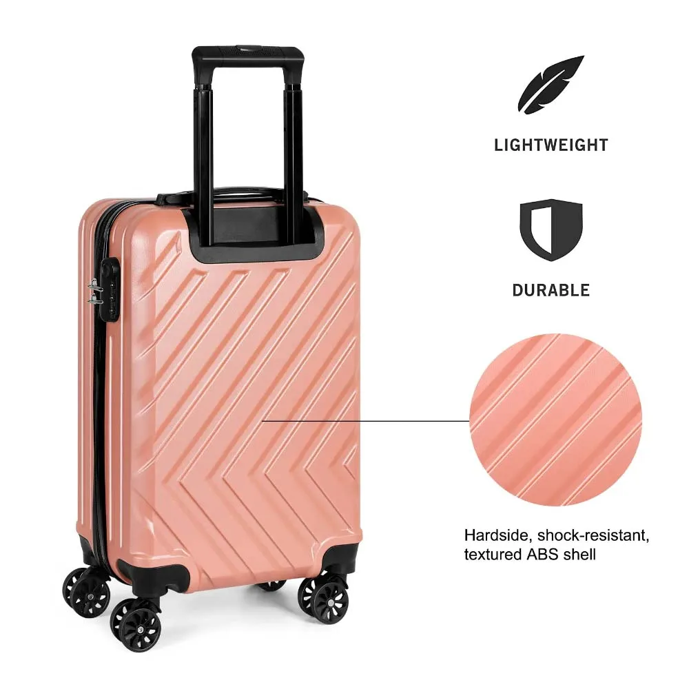 Luggage ABS Hard Shell Suitcase Family Travel Luggage Suit Business Travel Boarding Luggage With TSA Lock