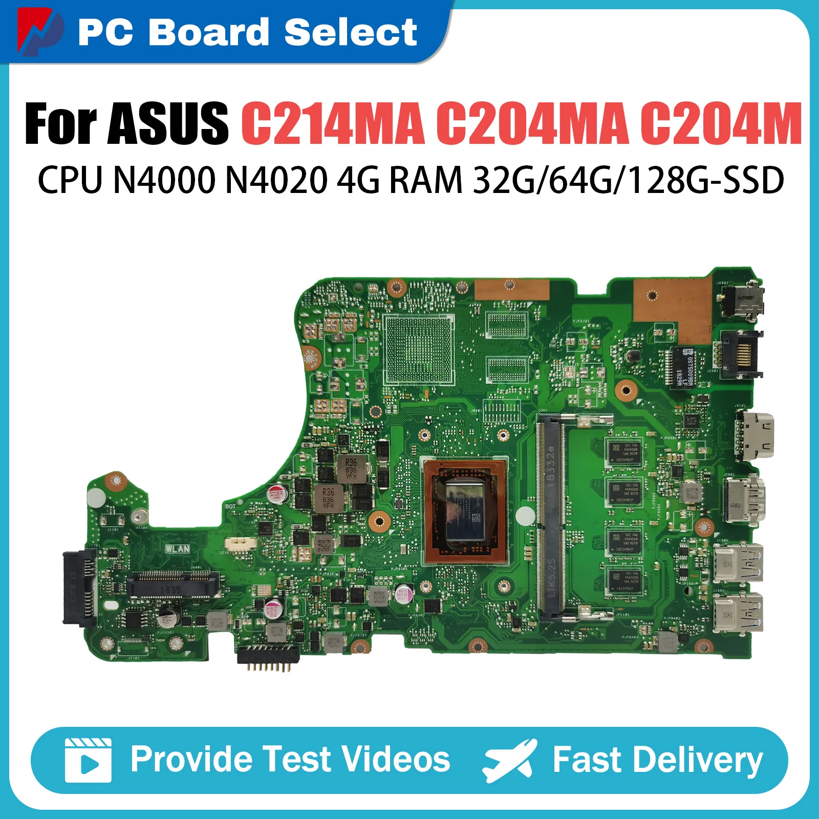 X555QA Laptop Motherboard For Asus X555Q A555Q X555B X555BP K555Q X555BA Mainboard A6 A9 A10 A12 FX-9800P CPU 4G8G-RAM