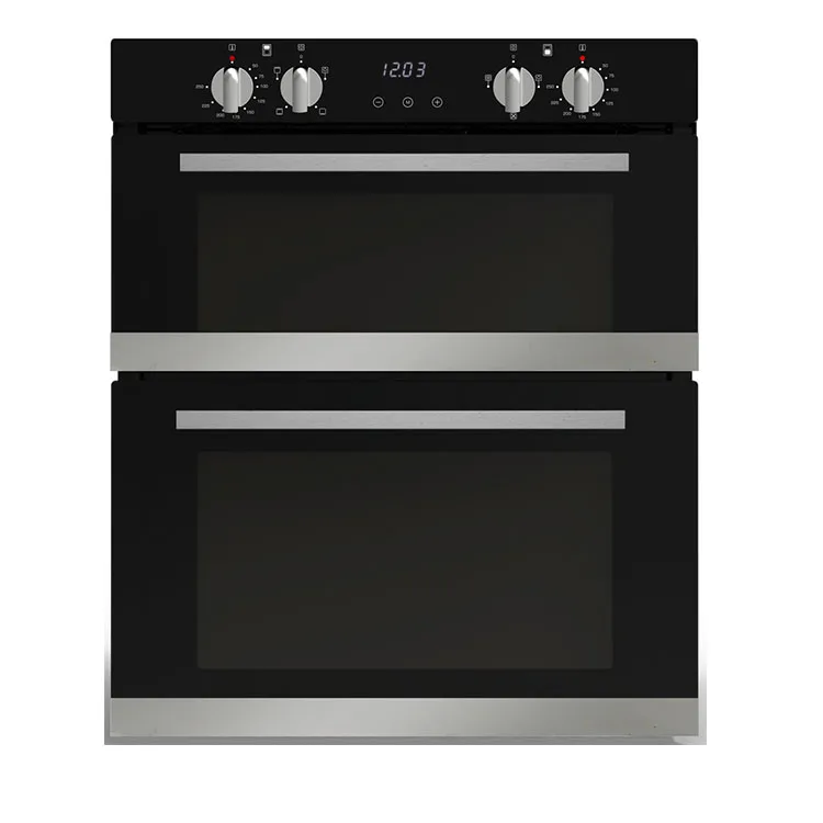 Double Cavity Larger Cavity Built in Oven 60cm Stainless Steel Electric Built-In Wall Ovens