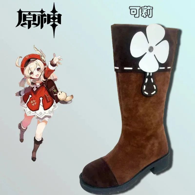 

2025 12 Original God Keli Cosplay Shoins to Figure Design Two-Dimensional Anime Exhibition Set Performance Shoes Cos c