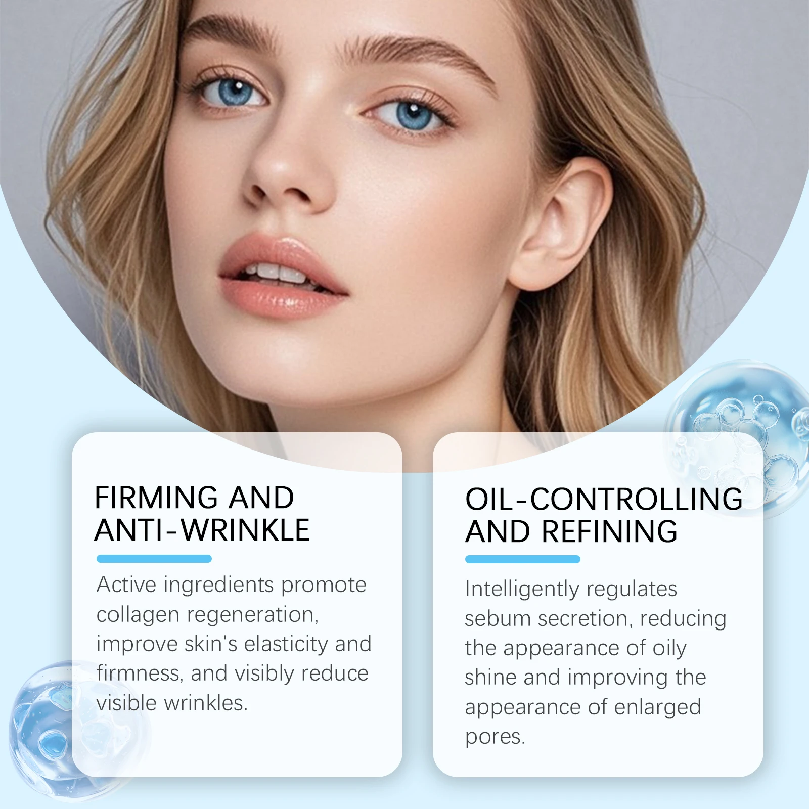 سيروم شد المضاد للتجاعيد ويشد الخطوط الدقيقة ويحسن المرونة ويقلل المسام وسيروم ترطيب الوجه #4