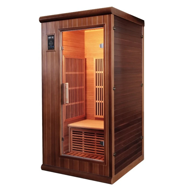 

Graphene room, household single red cedar, solid wood mobile sweat steamer, remote physiotherapy