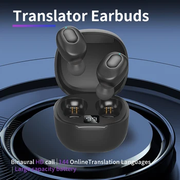 Translation Bluetooth headset wireless B21Pro translation headset double ear synchronization MultiLanguage translation machine