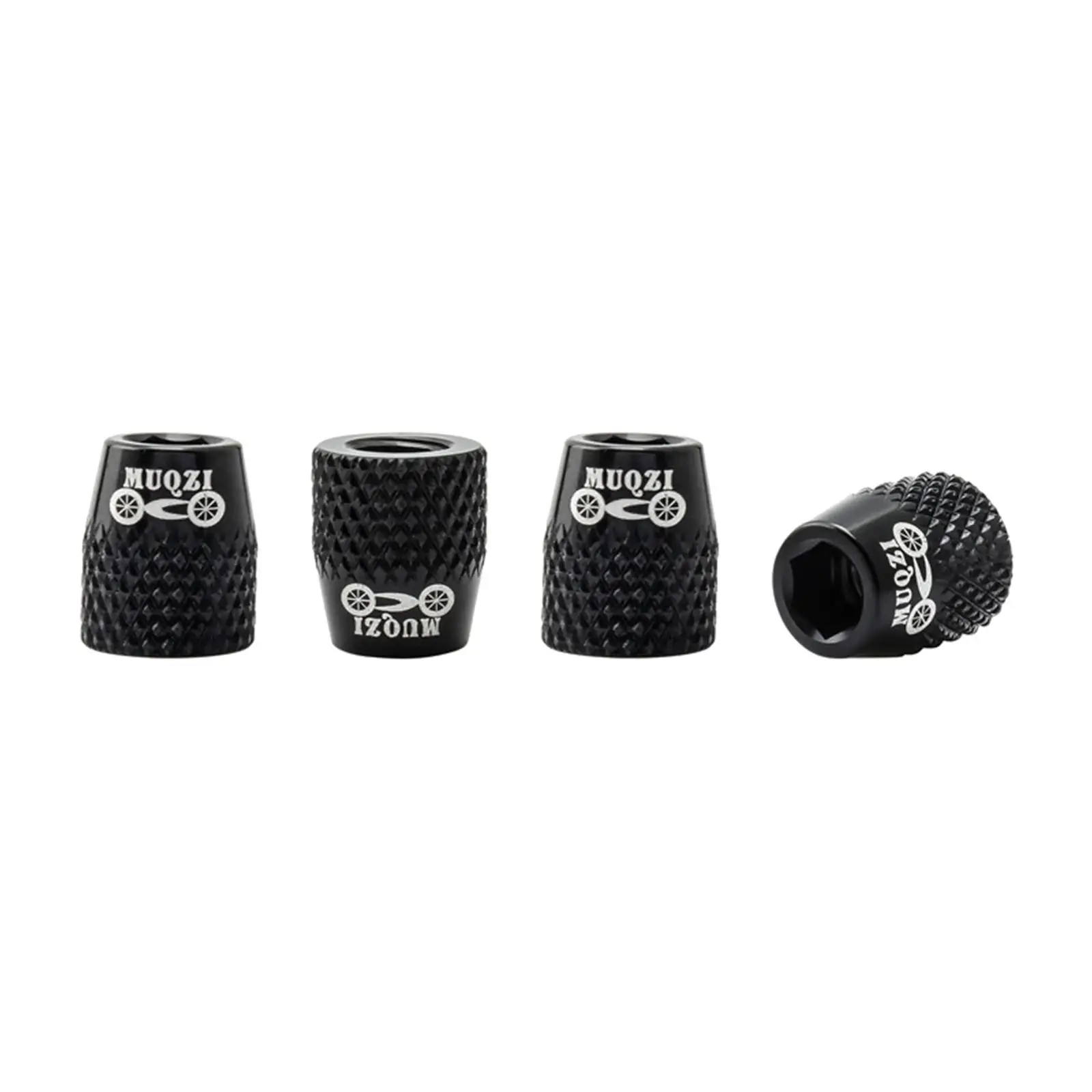 Aluminum Alloy Bike V Brake Pad Screw Bolts M6 Set 4pcs Bicycle Brake Shoe Fixed Nuts Ultra Light Durable for Road Mountain Bike