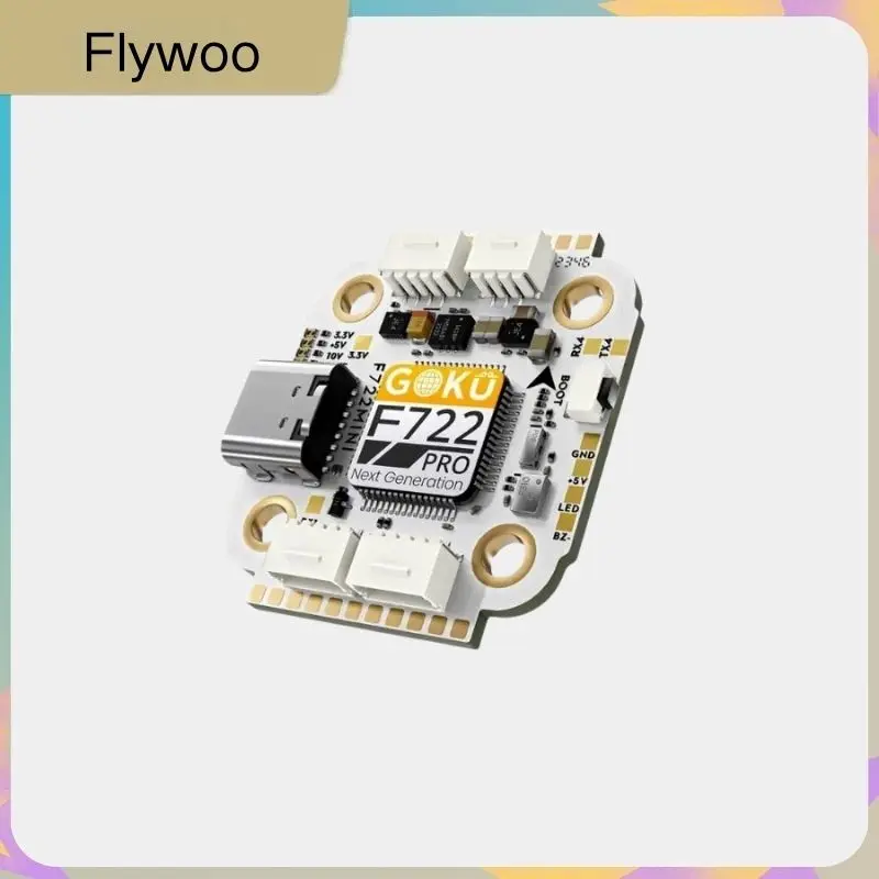 

Flywoo GOKU F722 PRO Mini V2 20x20 Flight Controller Plug & Play Compatible with DJI O4 O4 Pro for FPV Drone