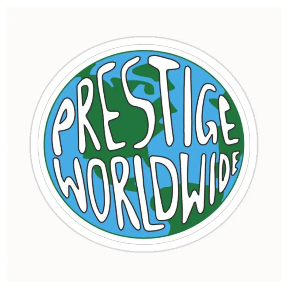 Prestige Wordwide Waterproof Stickers For Decorating Car Windows Motorcycles And Computers.