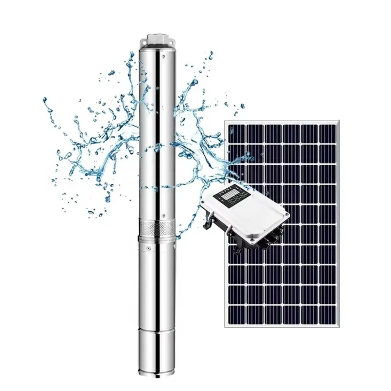 

4 Inches 72V DC Solar Water Pumps Submersible Stainless Steel Deep Well Pump