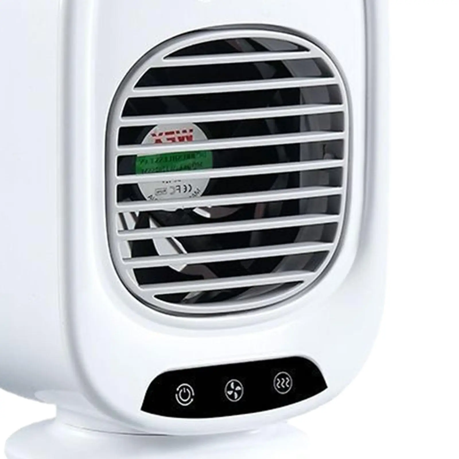 Condizionatore d'aria portatile Spray a 2 velocità 2 porte di spruzzo Umidificatore ricaricabile Ventilatore spray d'aria per camera da letto Scrivania Escursionismo Dormitorio Viaggi