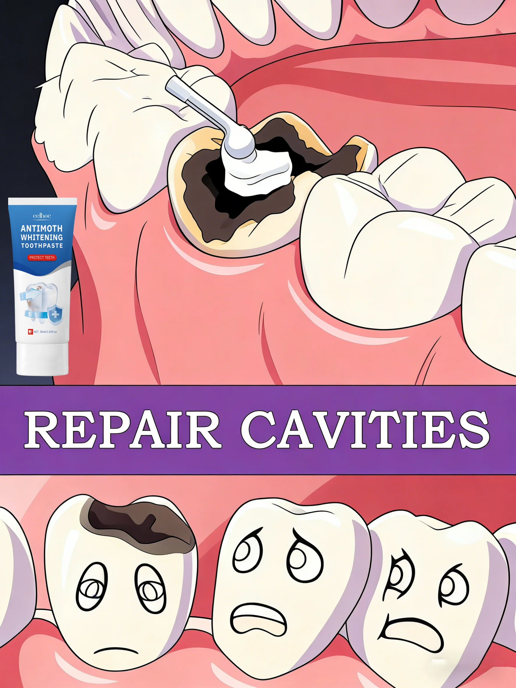 3rd Generation Upgraded Tooth Repair Tooth Root Quickly
