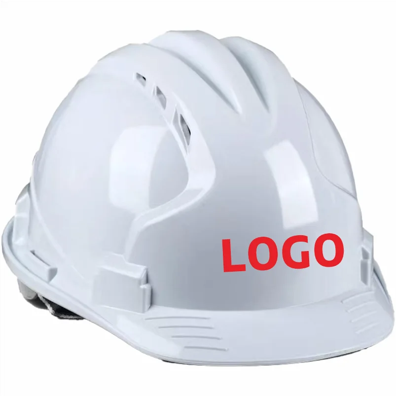 Thickened, Breathable And Impact-resistant Construction Site Safety Helmet Personalized Customized LOGO Work Helmet Engineering