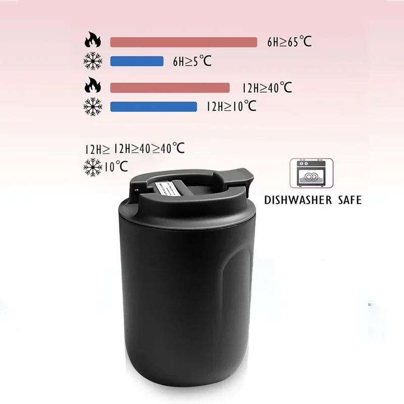 Mini Thermos Bottle For Hot Drinks Thermal Coffee Cup Stainless Steel Insulated Vacuum Flask Tumbler Leak Proof Travle Drinkware