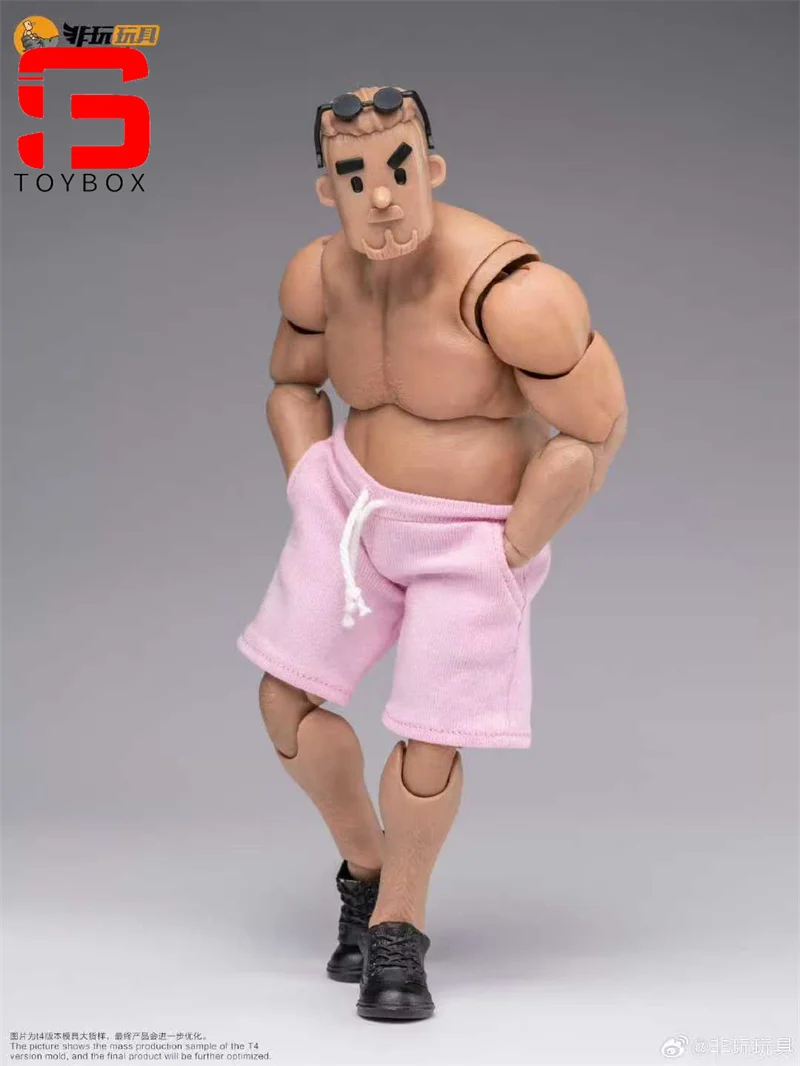 【2025 Q4】Notaman NT-03 NT-03S 1/12 mittleren Alters quadratische männliche Actionfigur Gelenkpuppe 17 cm Soldat flexibles Körpermodell