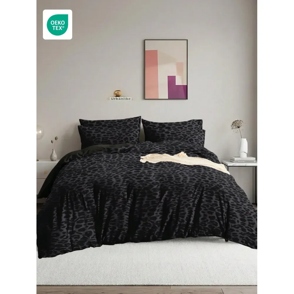 

3pcs Bedding Set, Soft Breathable Bedding Ensemble, SkinFriendly, Cartoon Style Duvet Cover Set, Soft Pilling Resistant, Cute H