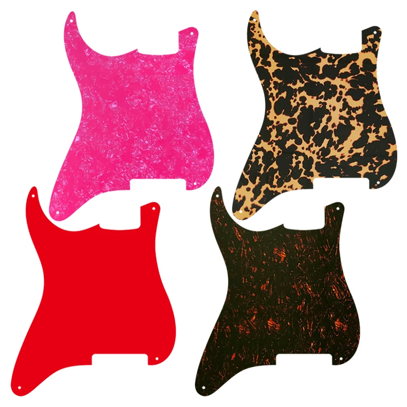 

Pleroo Quality Guitar Parts - For Left Handed 4 Holes Guitar Strat Pickguard Blank Material For Strat Style Custom Many Colors