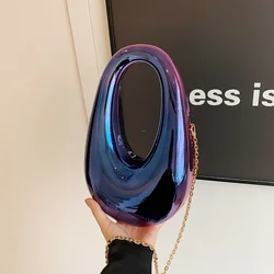 2026 New Women's Fashion Simple Shoulder Bag High Quality Design Crossbody Bag Acrylic Personality  Purses and Handbags