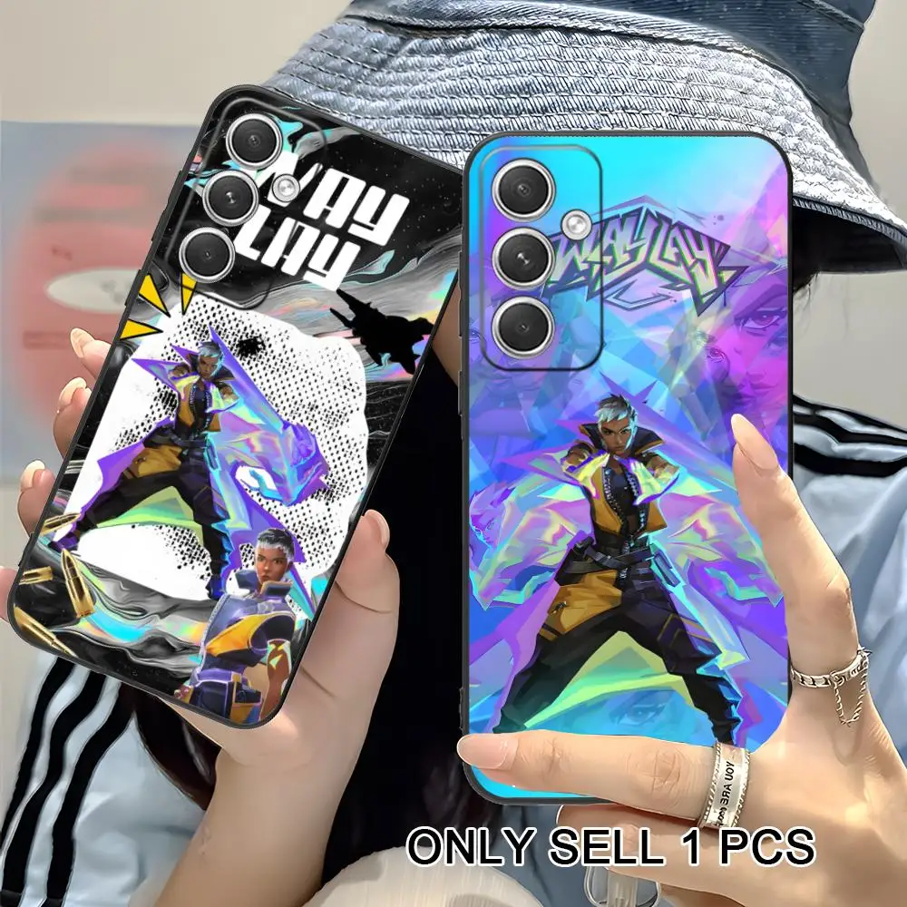 Valo Waylay Phone Case for Samsung Galaxy S26 S25 S24 S23 S22 S21 S20 Note20 Plus FE Ultra Soft TPU Shockproof Cover