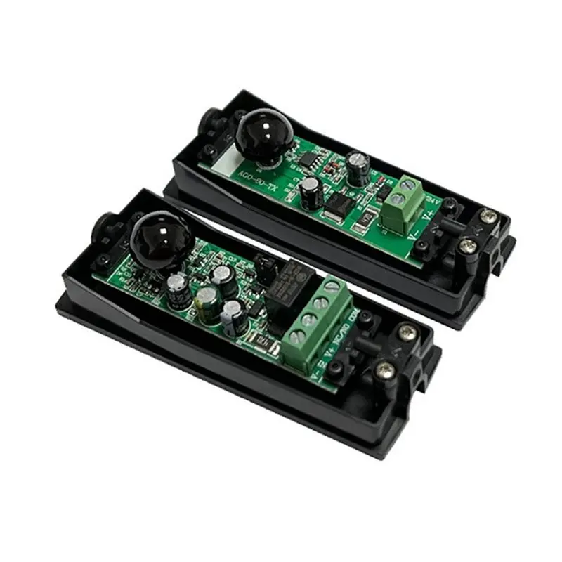 

Stable Performance-4X Sensor Infrared Safety Photocell Detector For Garage Gate / Swing / Sliding Door Access System