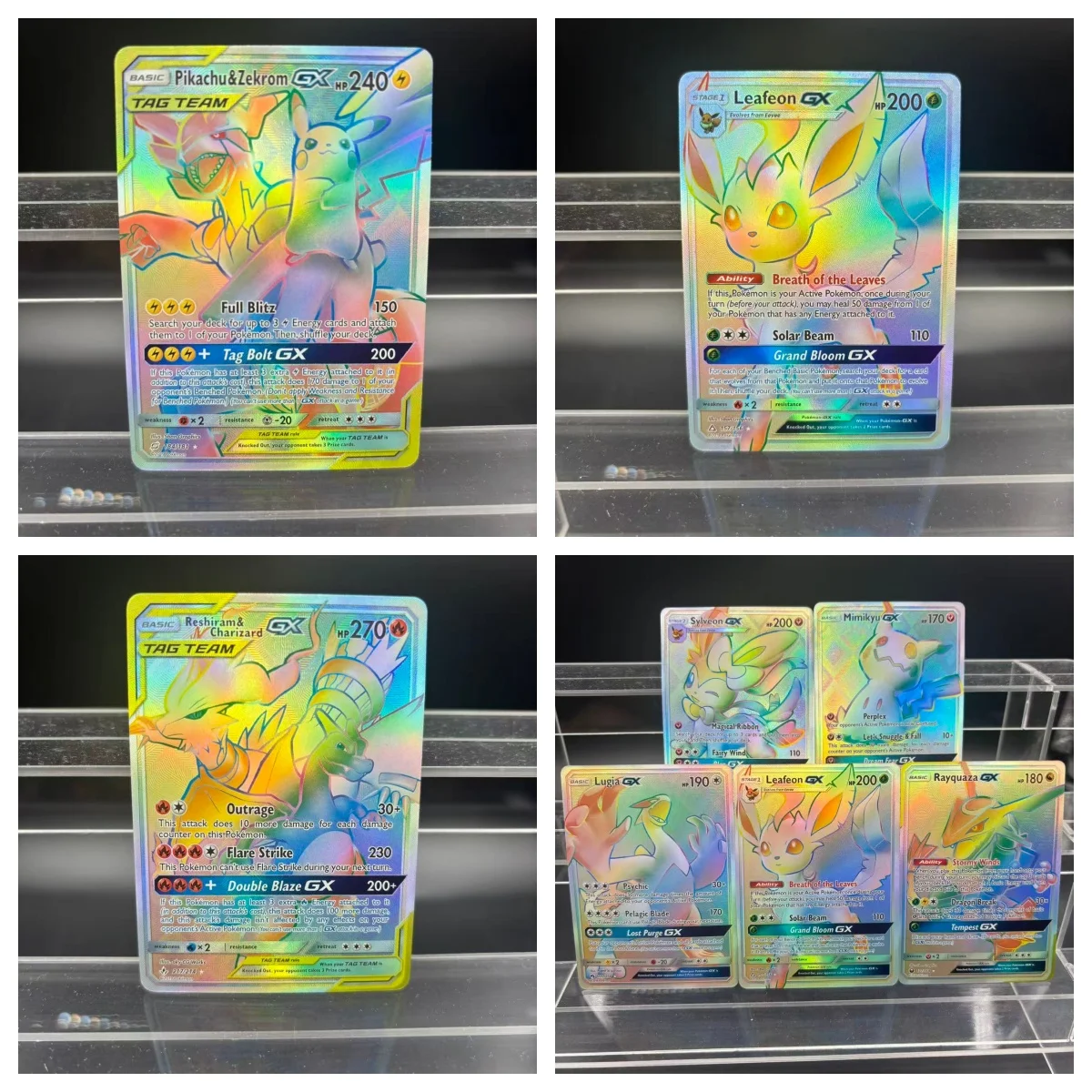 

DIY PTCG Collection Cards Gardevoir Lucario Charizard ex Self Made Single Card Classic Game Anime Card Gift Toy