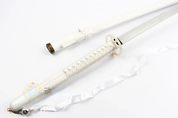 Sode No Shirayuki Sword  Rukia Kuchiki White Katana Sword Props for Chrismas New Year Party