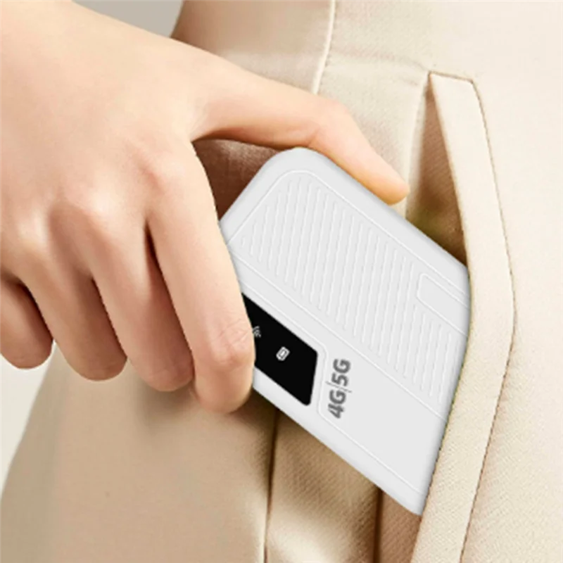 

CJSD-Asian Version 4G 5G Travel Wifi Hotspot Mobile Hotspot SIM Card Slot 300Mbps Stable Connection For 10 Devices A